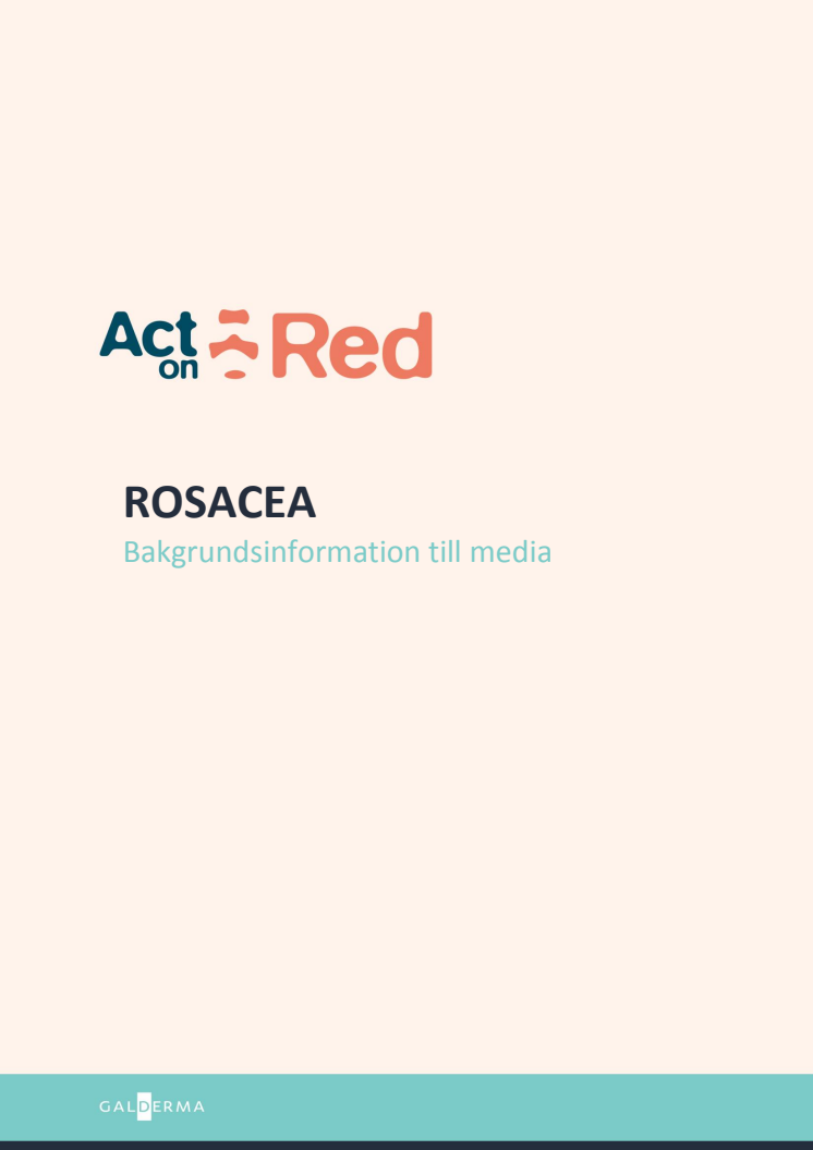 Bakgrund rosacea