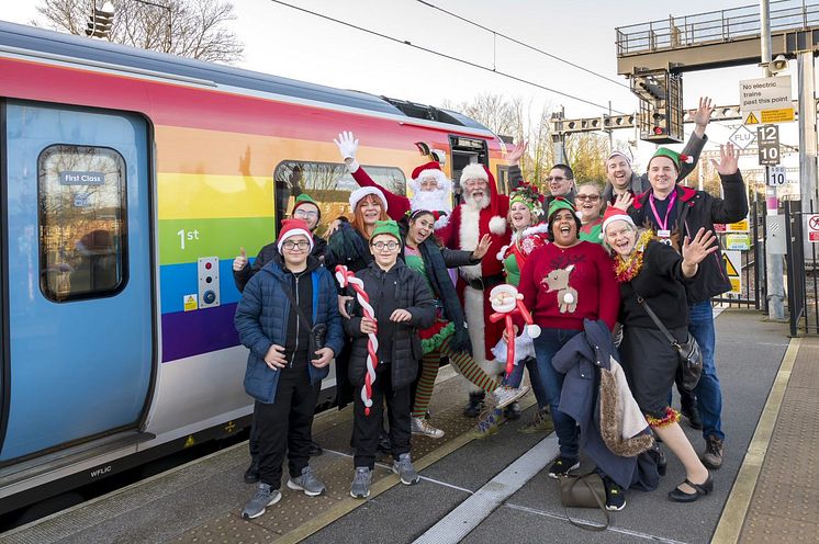 Santa train