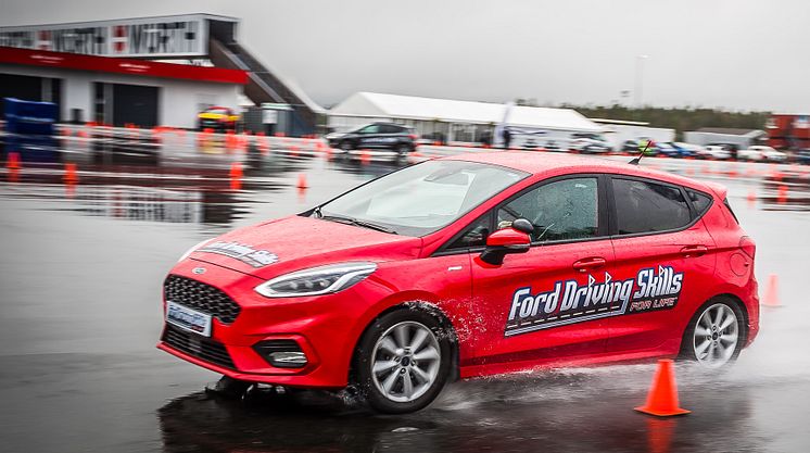 Ford Driving Skills for Life Rudskogen 2019 DSFL gratis kjørekurs