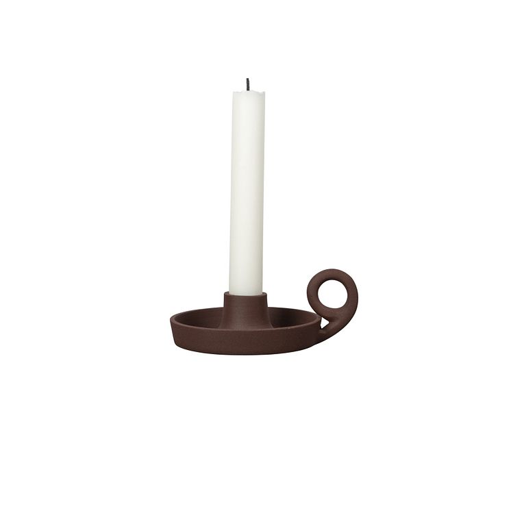 973-005br CANDLE HOLDER RUBY