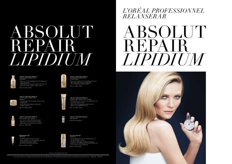 L´Oréal Professionnel Absolut Repair Lipidium