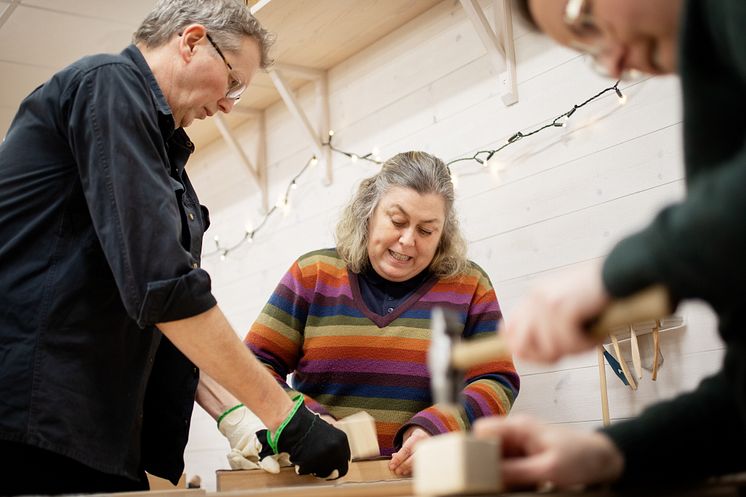 verkstad kurs slöjd crafterwork