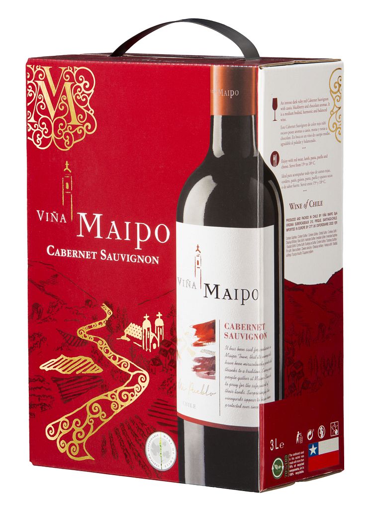 Viña Maipo Cabernet Sauvignon BIB (art: 16510)