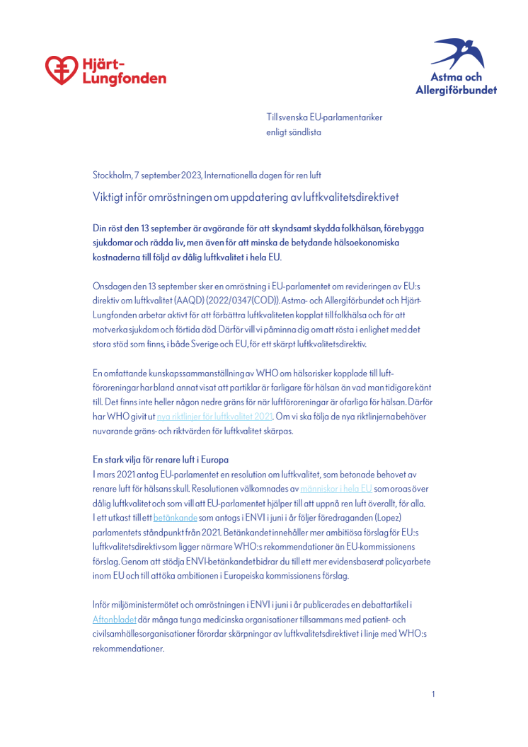 Skrivelse till MEP inför omröstning EU-direktiv luft_230907_slutlig.pdf
