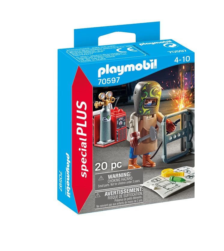 Schweißer mit Ausrüstung (70597) von PLAYMOBIL