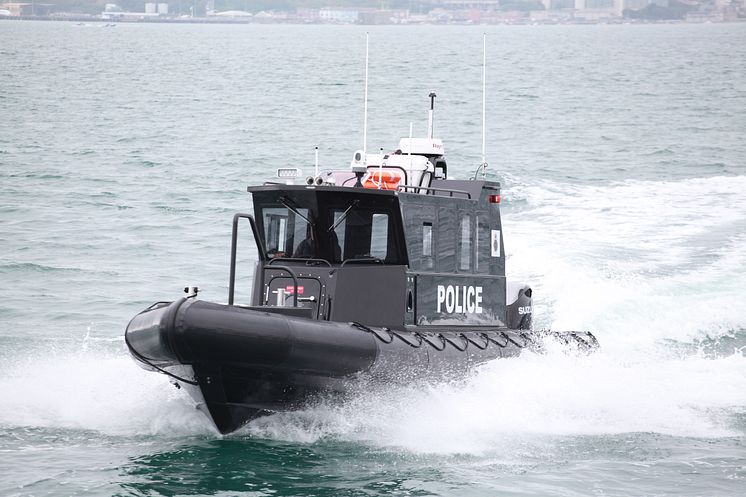 High res image - Raymarine - Dorset Police Boat