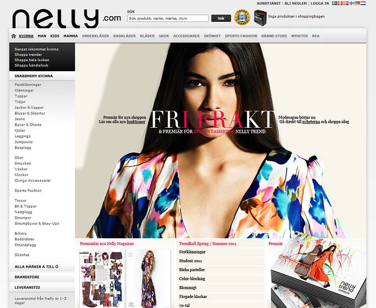 Nelly.com lanserar ny internetbutik