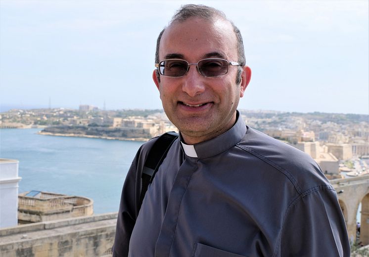 Mgr professor Hector Scerri, ordförande för det kristna rådet på Malta.