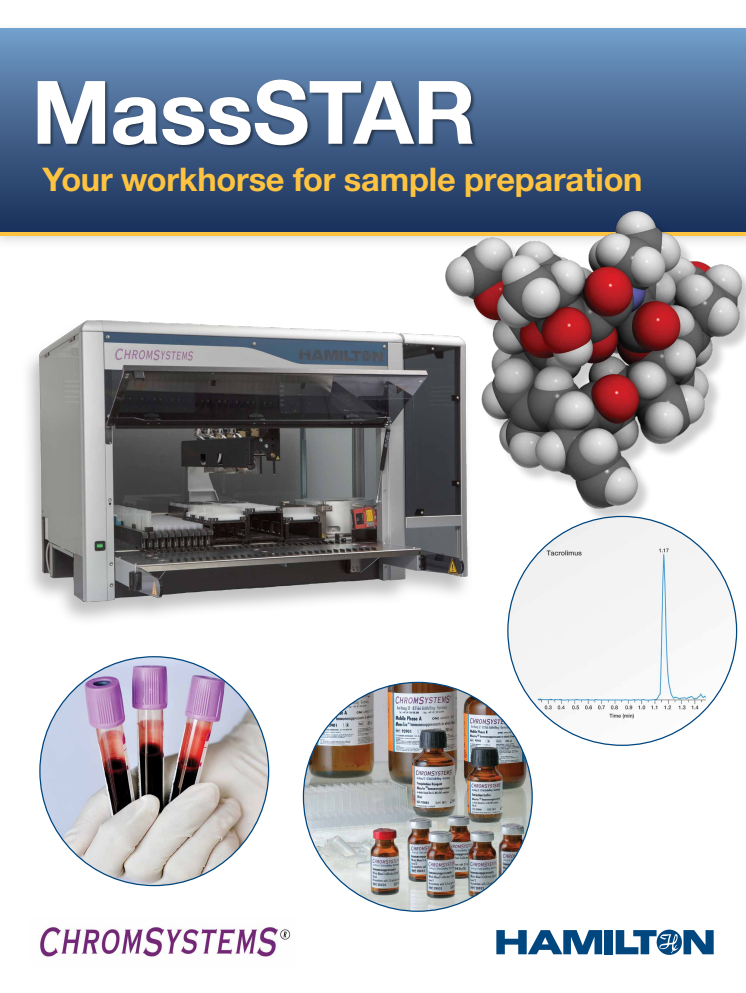  Vitamin D profiling;The new Hamilton MassSTAR