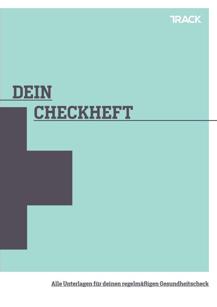 Track Checkheft - Ansicht