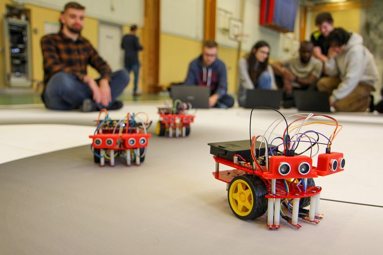 Robotrace självkörande bilar