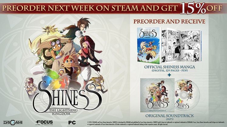 Shiness: The Lightning Kingdom Pre-Order Bonus