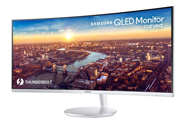 Thunderbolt 3 QLED Curved Monitor