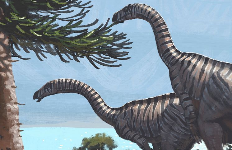 Plateosaurusen levde under Trias. 