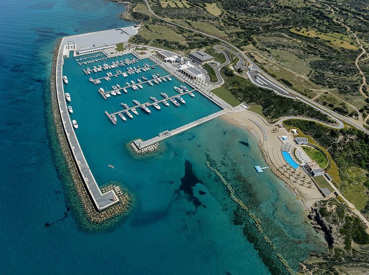 Hi-res image - Karpaz Gate Marina - aerial