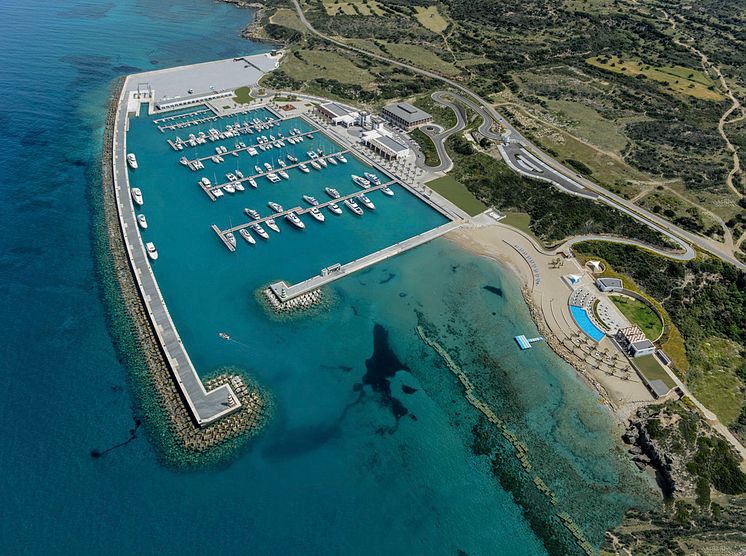 Hi-res image - Karpaz Gate Marina - aerial