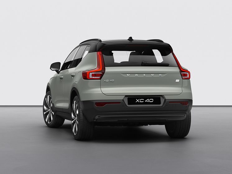 XC40 Recharge Twin Sage Green