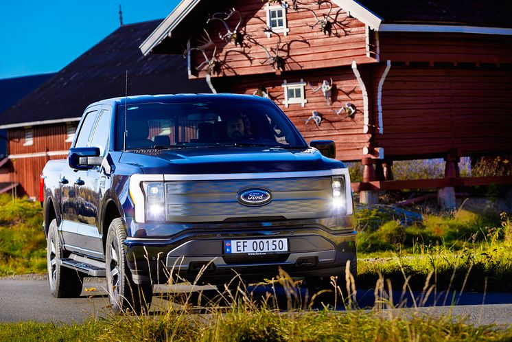 Ford F-150 Lightning høst 2023 Norge (2)