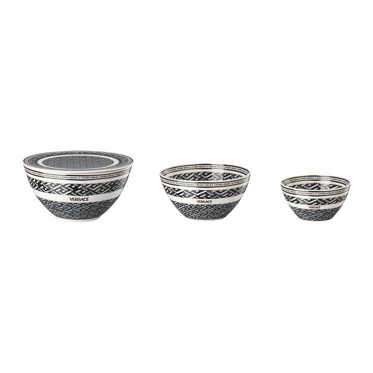 RmV_La_Greca_Signature_Black_Bowl-Set_4-tlg_Bowl_mit_Deckel_18_cm_Bowl_15_cm_Bowl_12_cm