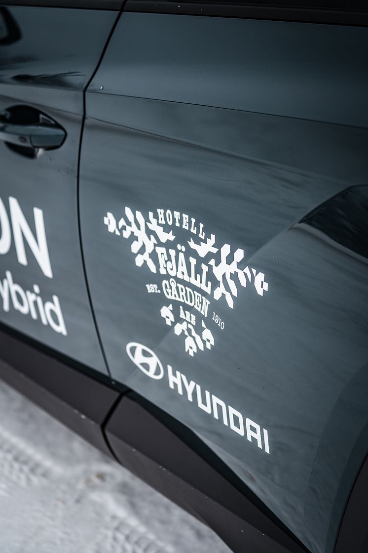 Hyundai i samarbete med Hotell Fjällgården Åre