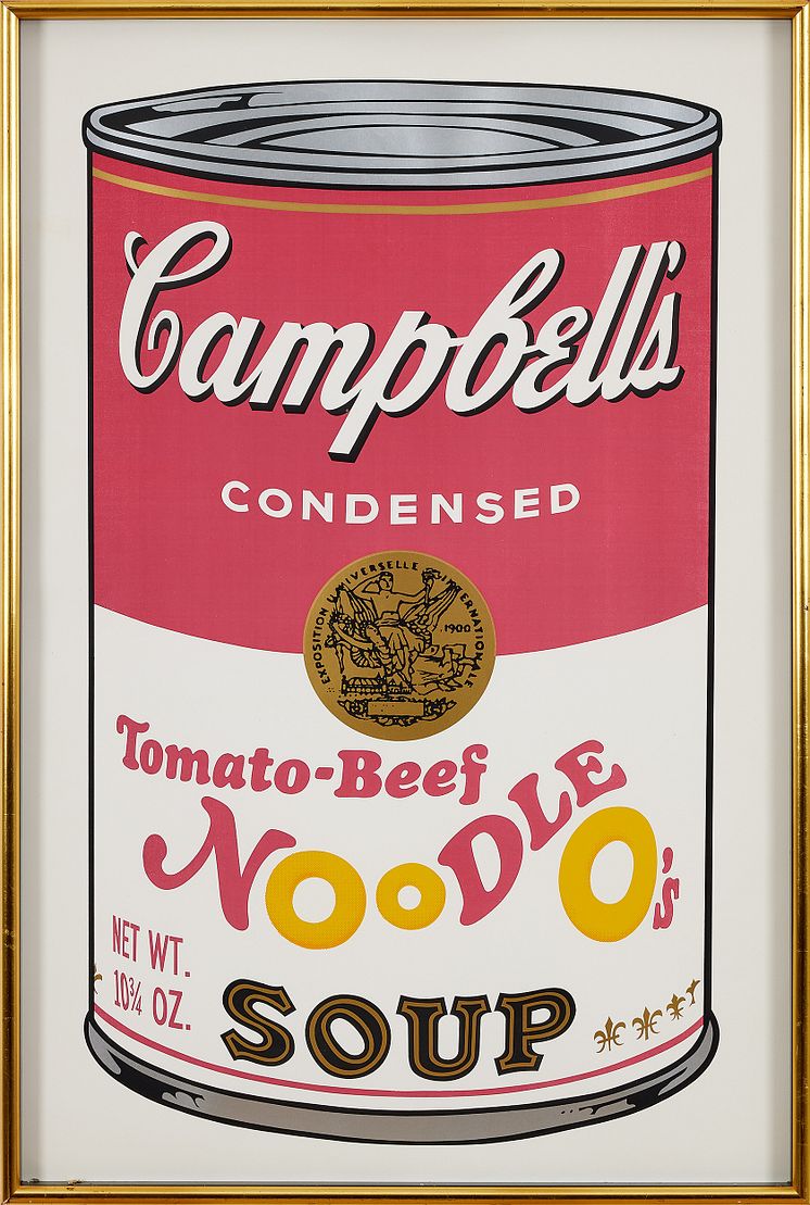 "Tomato-Beef Noodle O's" av Andy Warhol