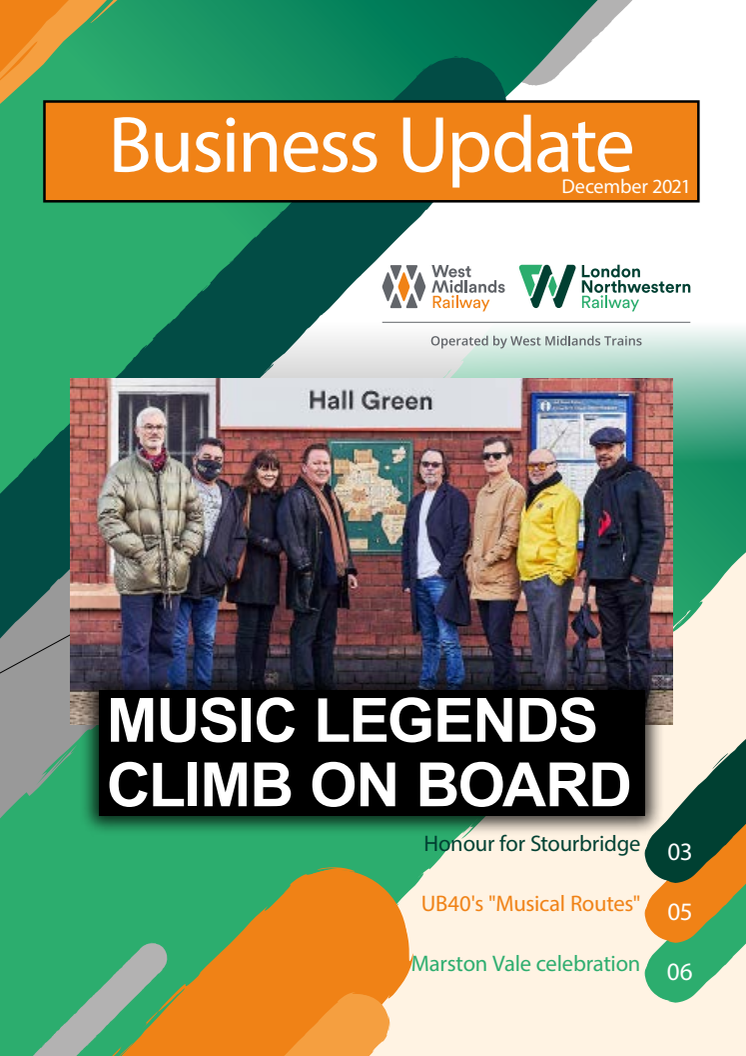 West Midlands Trains Business Update - December 2021