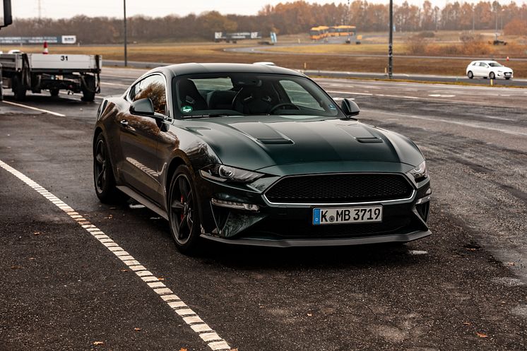 Ford Mustang Bullitt på Sjællandsringen