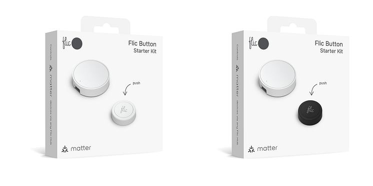 Flic button starter kit retail package matter certified.png