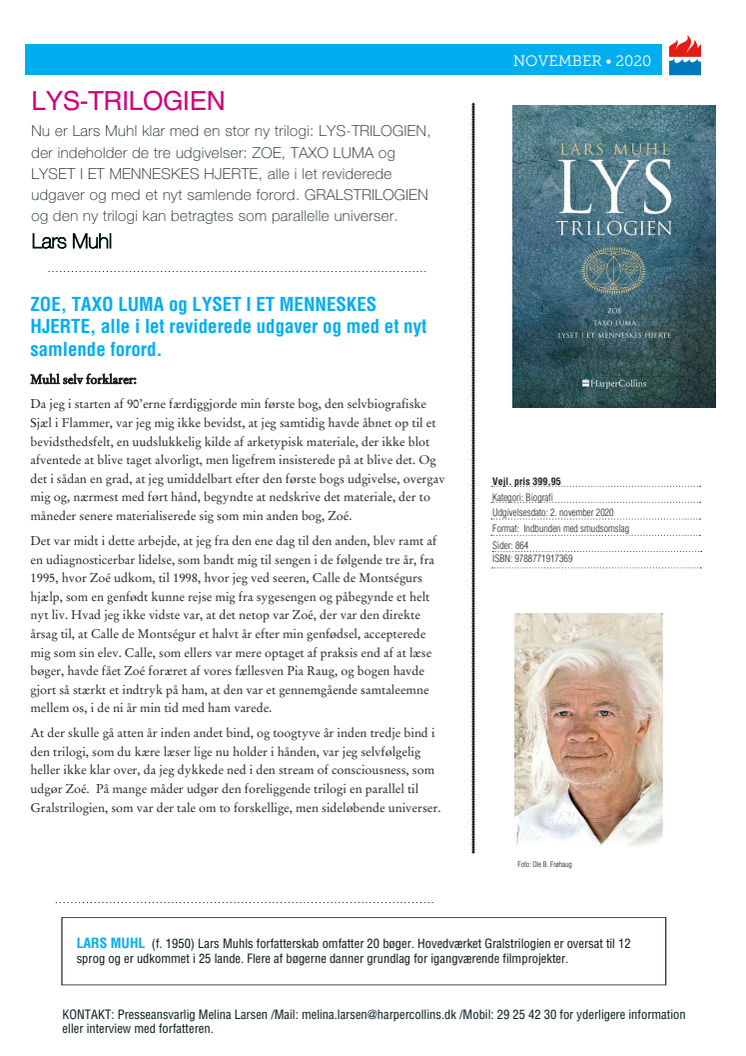 LYS-TRILOGIEN af Lars Muhl