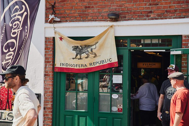 Indigofera Banner Hepcat Day 2024