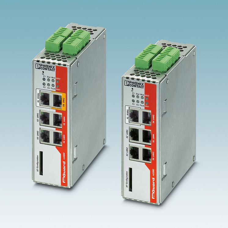 Security routers for secure industrial networks