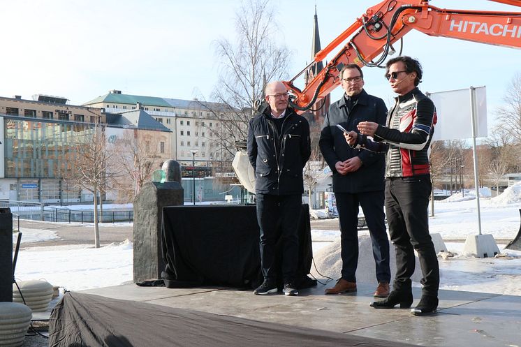 Petter Stordalen, Peder Björk och Knut Rost