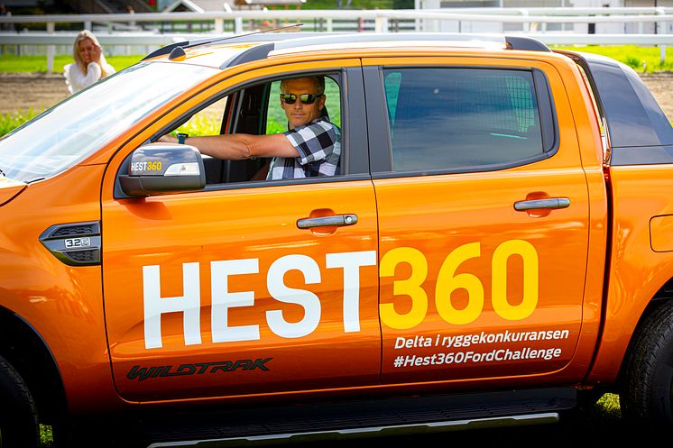 Hest360FordChallenge Ryggekonkurranse Øvrevoll 25.08 2019 Bjørn Thomas Laagård, Sørreisa, Troms