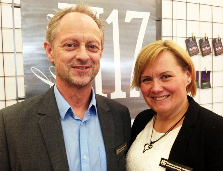 Johan och Chaterine Schander Ljungqvist, ägarna till FormH17