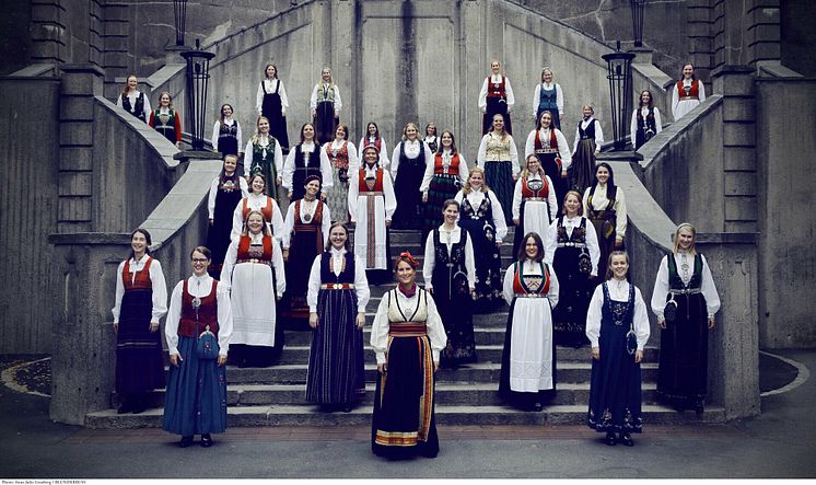 Kvindelige Studenters Sangforening. Foto Anna-Julia Granberg, Blunderbuss.