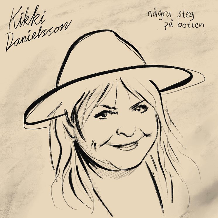 Omslag - Kikki Danielsson "Några steg på botten"