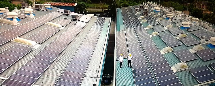 Blåkläder treibt seine Produktion mit Solarenergie voran