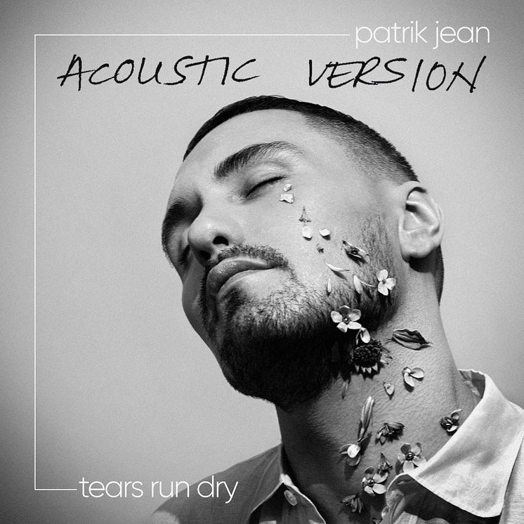 Omslag - Patrik Jean "Tears Run Dry" Acoustic version