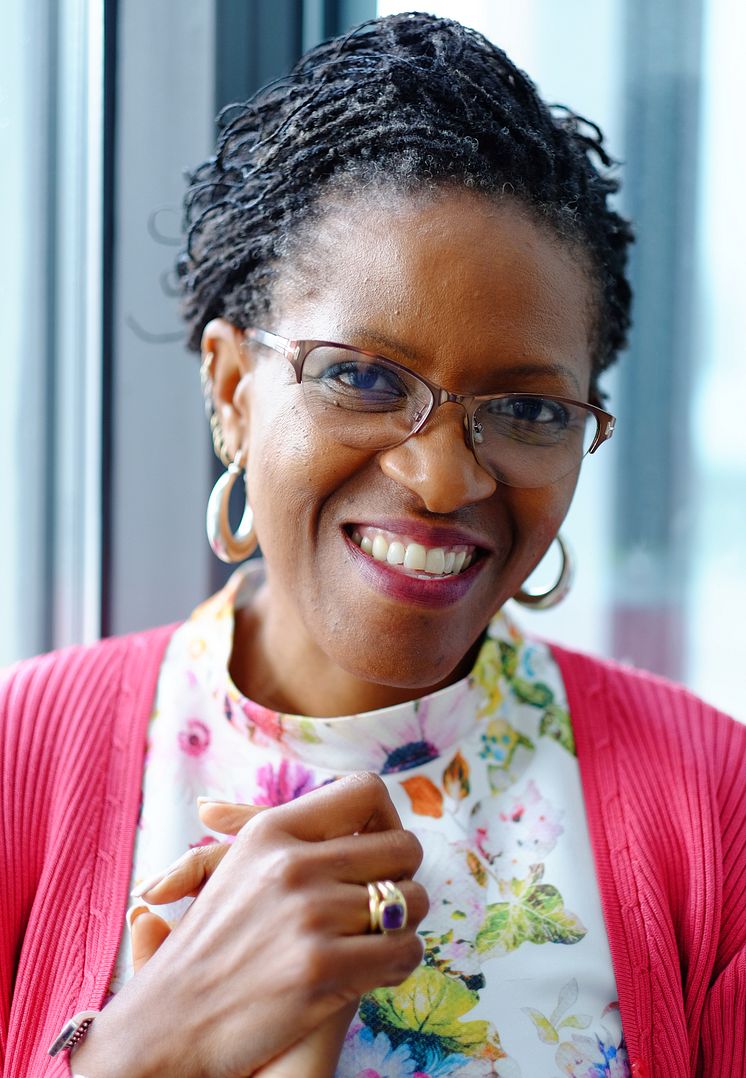 Mpho Tutu under Bokmässan i Göteborg 2014