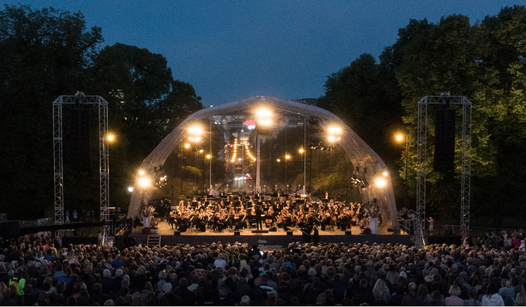 Konsert på Slottsplassen