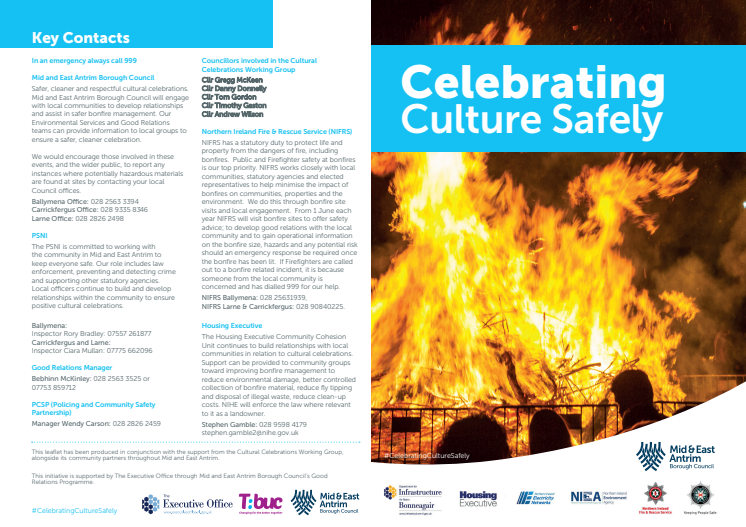 ​Social media initiative urges Mid and East Antrim to continue ‘Celebrating Culture Safely’