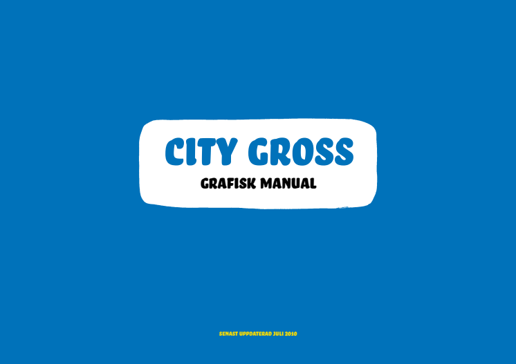 City Gross grafisk profil