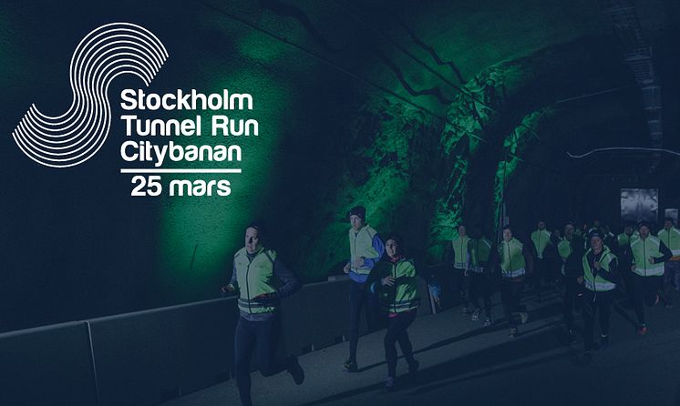 Stockholm Tunnel Run 25 mars