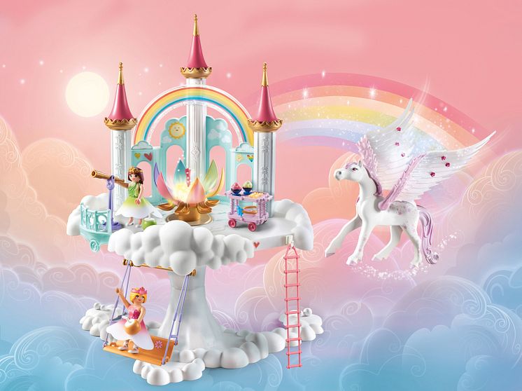 Himmlisches Regenbogenschloss (71359) von PLAYMOBIL