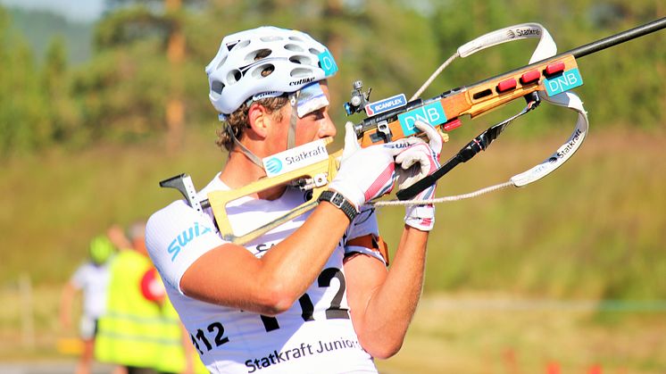 NM rulleskiskyting 2015 Jaktstart Lars Helge Birkeland