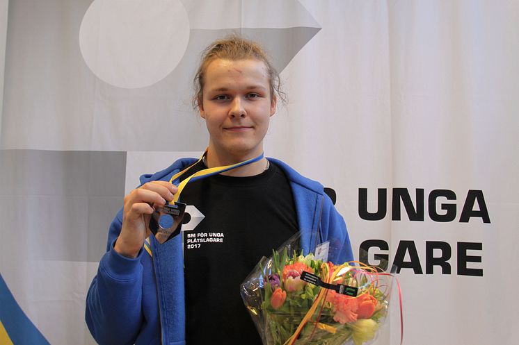 Silvermedaljören John Norberg