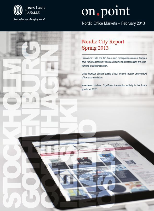 Nordic City Report Spring 2013