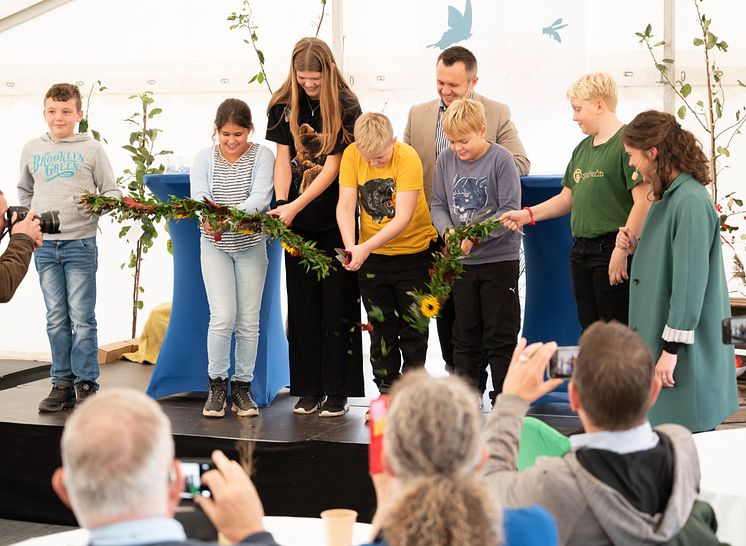 Invigning av Forsby solcellspark