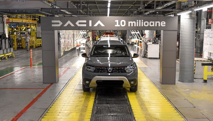 Dacia 10 mio