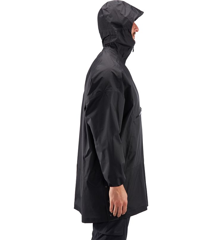 Rapak Poncho Black